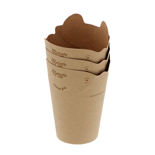 バタフライカップ 6オンス 紙コップ 紙カップ