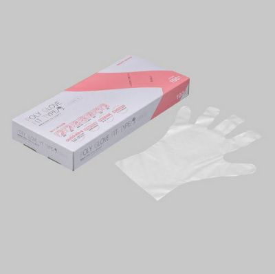 N340 ポリグローブ フィットタイプ CLEAR　透明タイプ（S)