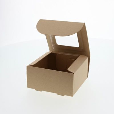 HEIKO 箱 ギフトボックス フレームBOX FL-1 クラフト 200枚