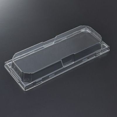 紙製寿司容器 蓋<br>ＳＫＳ　２０－８<br>蓋　（ＰＥＴ） ５貫用