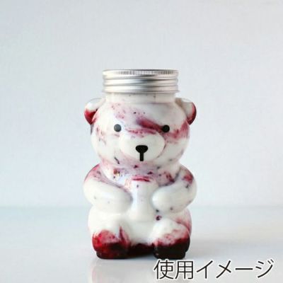 ドリンクボトル クマボトル 500ml フタ付き SPXP500-BEAR 100個