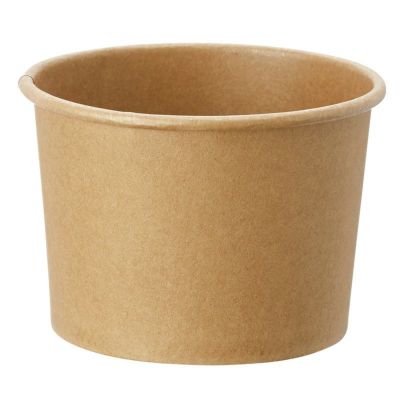 【嵌合フタ別売り】HEIKO 製菓資材 アイスカップ 3.5オンス(150ml) 76-150 クラフト 1000入