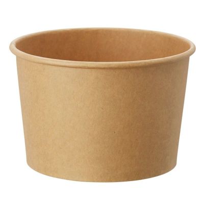 【嵌合フタ別売り】HEIKO 製菓資材 アイスカップ 16オンス(480ml) 115-480 クラフト 500入