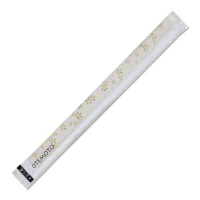 HEIKO 割箸 アスペン元禄箸 桜花 20.3cm ポリ完封  100膳×40袋