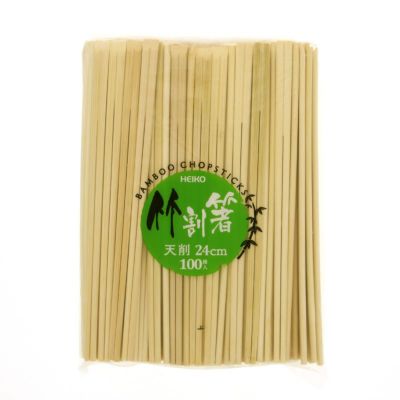 HEIKO 割箸 竹天削箸 24cm 裸  100膳×30袋