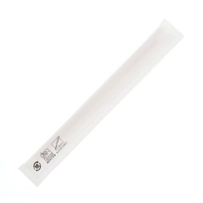 HEIKO 割箸 白樺角箸 白無地 楊枝入 20cm 紙完封  100膳×40袋