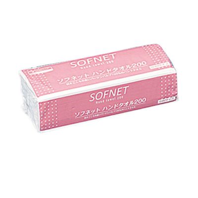 ソフネットハンドタオル200小判 40入 | 食品包材｜食材の通販ならカイコム