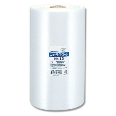HEIKO ポリ袋 ニューライトロール 0.008mm厚 No.12 6巻×2400枚