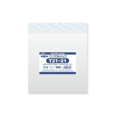 HEIKO OPP袋 クリスタルパック T 21-21 1000枚 | 食品包材｜食材の通販