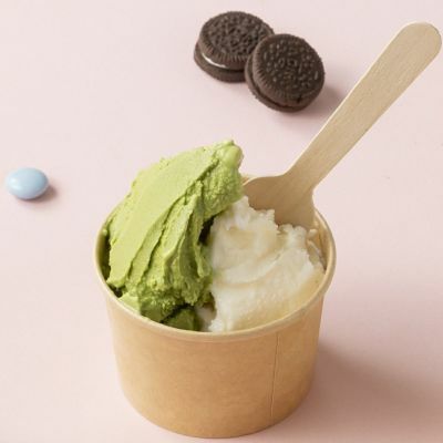 4オンスアイスカップ(クラフト) 50入