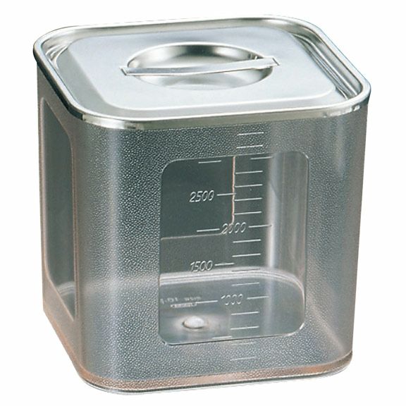 UK 18-8 キッチンポット 目盛付 13cm 手無 | 食品包材｜食材の通販なら