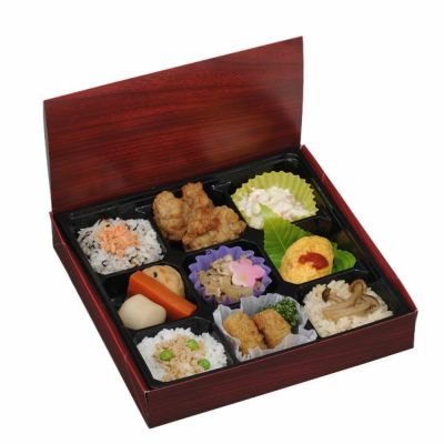 エコ折蓋70-70 うるし赤 FSM ※仕切り別売り 300入