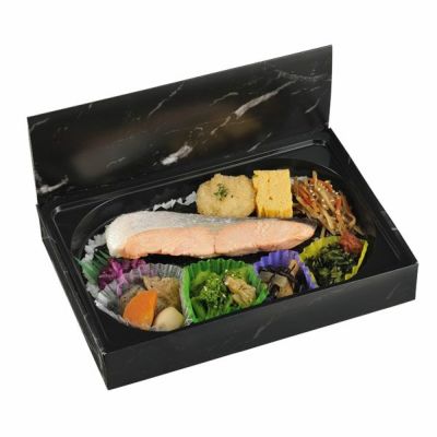 MSD中仕切 80-55 黒 ※外箱別売り 300入 | 食品包材｜食材の通販なら