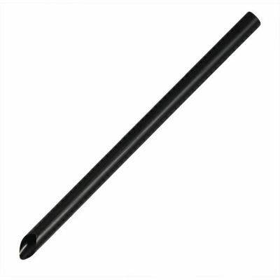 タピオカストロー(黒)斜めカット バラ 12φx210mm 6000入
