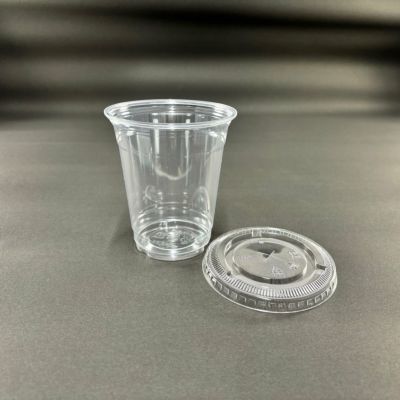 12オンス(410ml) 92口径 PETプラカップ HTB12 平蓋セット 各1000入