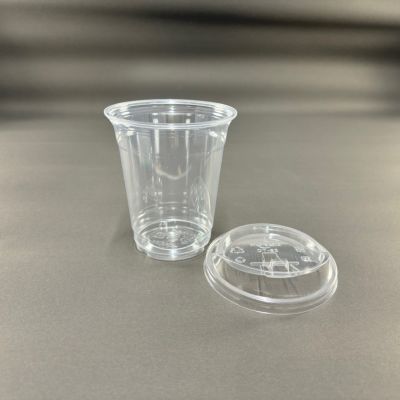 12オンス(410ml) 92口径 PETプラカップ HTB12 ストローレス蓋セット 各1000入