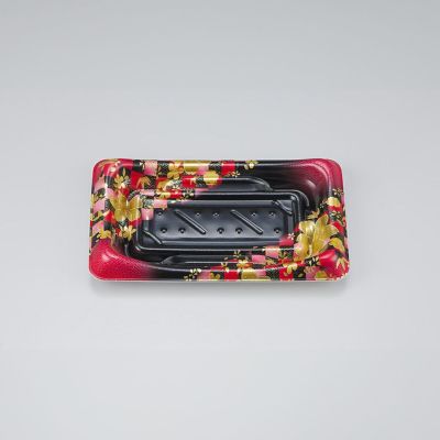 SFうま皿13  花雅黒赤本体 1500入