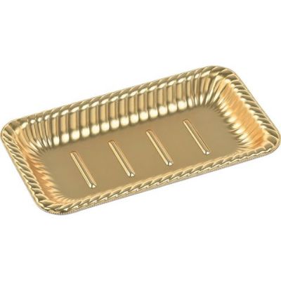 ティアラ小判皿25－17 本体 金 900入 | 食品包材｜食材の通販なら