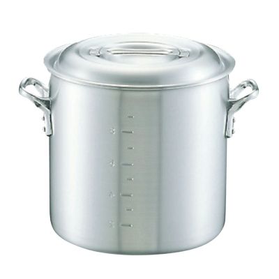 欠品中】ニューキングデンジ 半寸胴鍋(目盛付)24cm | 食品包材｜食材の