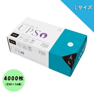 ニトリルグローブUPS ブルーS 4000枚入 | 食品包材｜食材の