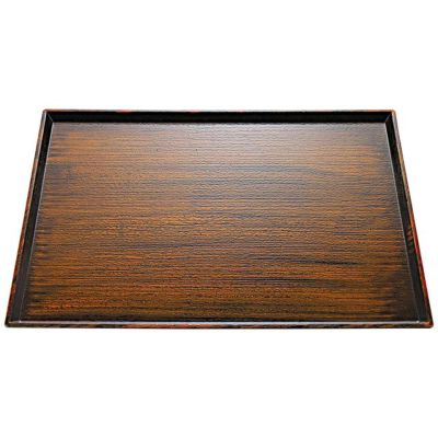 3尺清流長手木目盆　/トレー/お盆　20枚セット　中古品未使用品混ざってます 3尺清流長手木目盆 /トレー/お盆 20枚セット 中古品未使用品