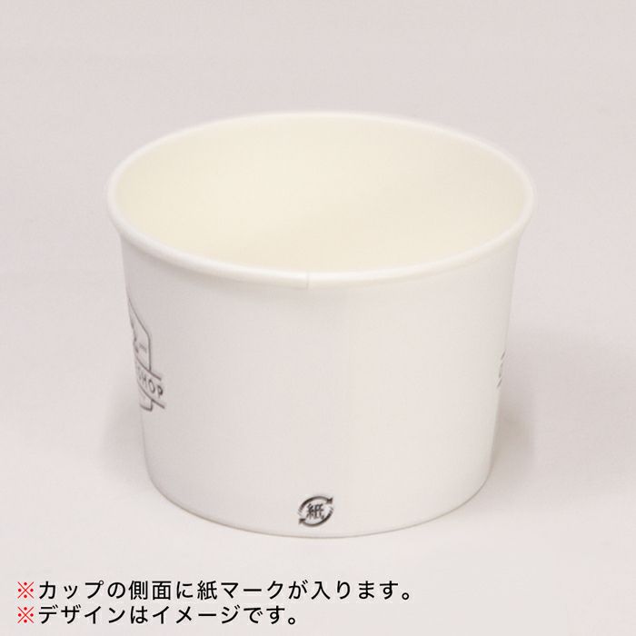 ＜名入れ印刷＞【嵌合フタ別売り】東罐興業 アイスカップ PC-100F 6000入