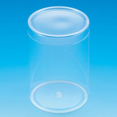 HEIKO 箱 クリスタルボックス スタンダードタイプ PET円筒ケース 70×100 10入