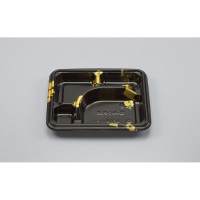 蓋付き！仕出し弁当 Z-256 BS黒セット500個 Z－256 BS黒本体（B） | 製品詳細 | シーピー化成株式会社
